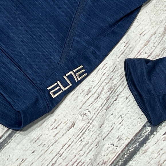 UCONN Conneticut Huskies Nike Dri-FIT Navy Full-Zip Jacket NCAA Basketball - Picture 4 of 6